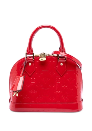Louis Vuitton Pre-Owned 2016 Monogram Vernis Alma BB satchel - Red