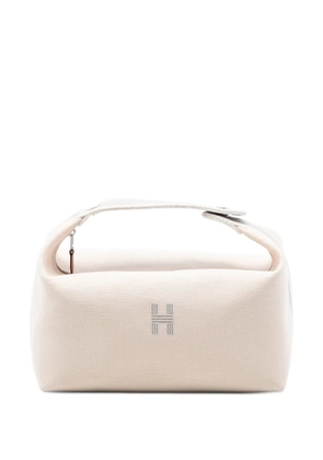 Hermès Pre-Owned 2020-2025 Large Toile Bride A Brac Case vanity bag - Brown