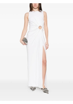 Sportmax Saletta ring-detail maxi dress - White