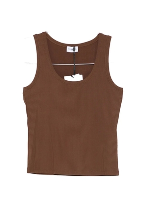 Marella ribbed tank top - Brown