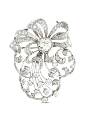 LB Exclusive diamond brooch - Silver