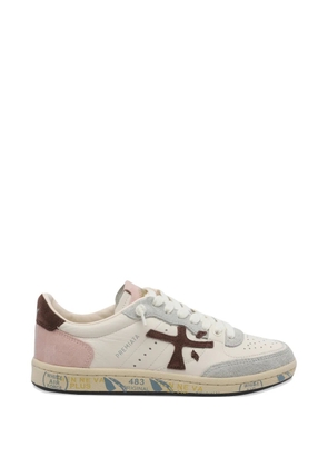 Premiata Basket Clayd round toe sneakers - Neutrals