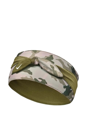 Nike camouflage-print headband - Green
