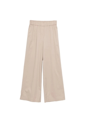 Peserico elasticated-waistband trousers - Neutrals