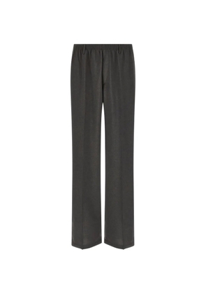 Cellar Door Alfonso BL elastic-waistband pleated trousers - Grey