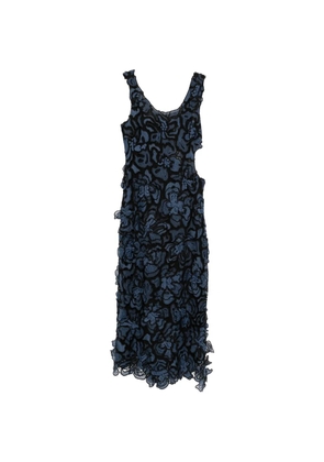 Simkhai midi floral lace dress - Blue