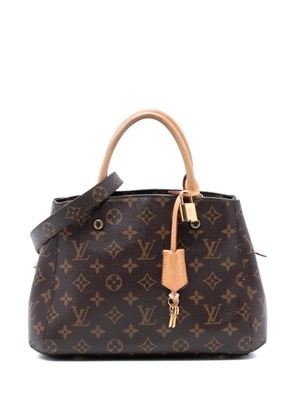 Louis Vuitton Pre-Owned 2017 Monogram Montaigne BB satchel - Brown