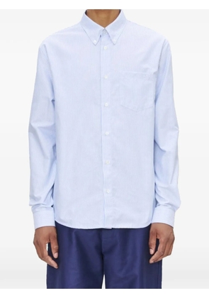A.P.C. striped pocket shirt - Blue
