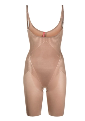 SPANX open-front contour bodysuit - Brown