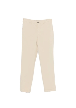 40 WEFT button-fastening trousers - Neutrals