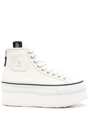 R13 Courtney high-top sneakers - Neutrals