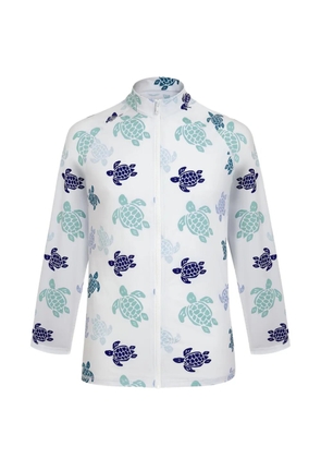 Vilebrequin turtle-print swim sweatshirt - White