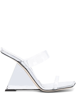 Giuseppe Zanotti Lilii Borea transparent wedge sandals - Neutrals