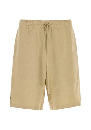 Le Kasha Betul linen bermuda shorts - Neutrals