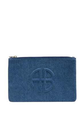 ANINE BING Lili clutch bag - Blue