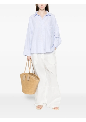 White Sand striped pocket shirt