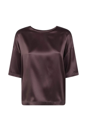 Brunello Cucinelli satin blouse - Brown