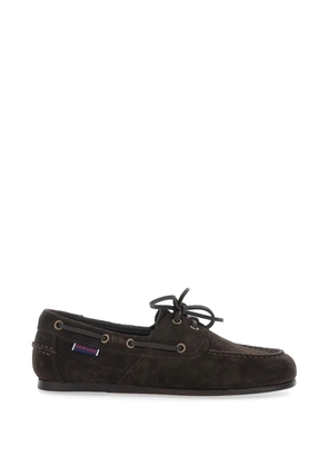 Sebago Owen lace-up boat loafers - Brown