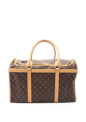 Louis Vuitton Pre-Owned 2021 Monogram Sac Chien Pet Carrier 50 travel bag - Brown