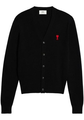 AMI Paris Ami De Coeur cardigan - Black