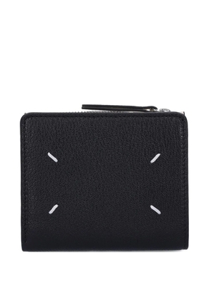 Maison Margiela stitch zip wallet - Black