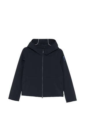 bomboogie hooded cropped jacket - Blue