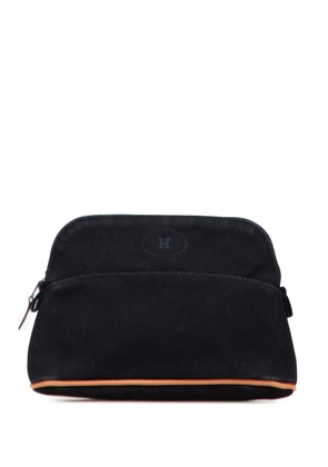 Hermès Pre-Owned 1990-2010 Toile Bolide Trousse de Voyage PM pouch - Black