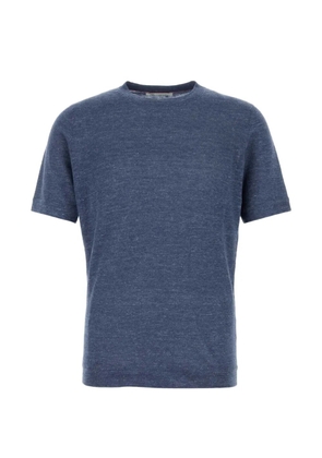 Brunello Cucinelli crew-neck T-shirt - Blue