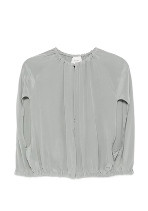 Alysi silk cape - Grey