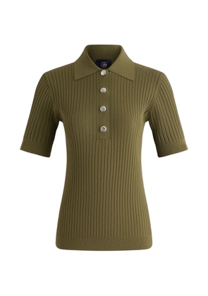 Fusalp Vera ribbed polo shirt - Green