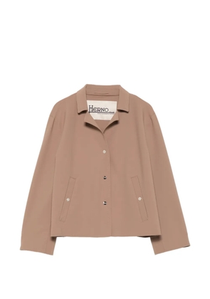 Herno buttonned jacket - Brown