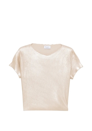 AROVESCIO short-sleeve T-shirt - Neutrals
