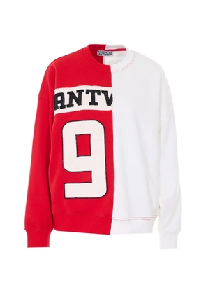 Essentiel Antwerp sequin detail sweatshirt - Red