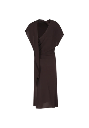 Erika Cavallini Alida midi dress - Brown