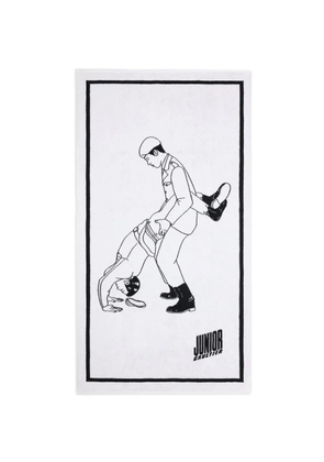 Jean Paul Gaultier kamasutra towel - White