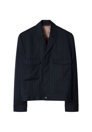 Paul Smith pinstripe pocket jacket - Blue