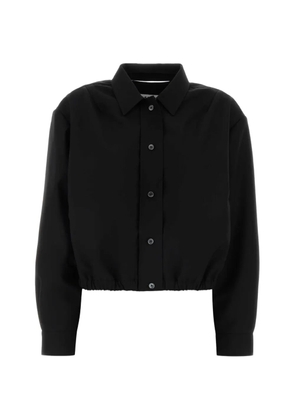 Jil Sander twill shirt - Black