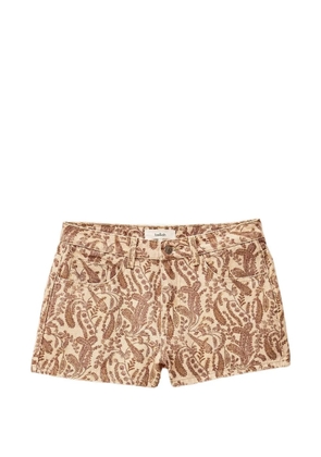 Ba&Sh paisley shorts - Neutrals