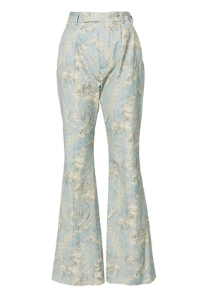 Vivienne Westwood Ray high-waist flared trousers - Blue