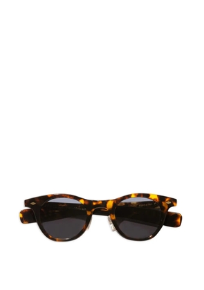 Fortela Nelson round-frame sunglasses - Brown