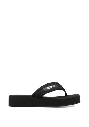 Coperni platform sandals - Black