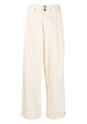Woolrich high-waisted tailored trousers - Neutrals