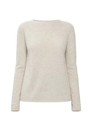 Apuntob ribbed-cuffs sweater - Neutrals