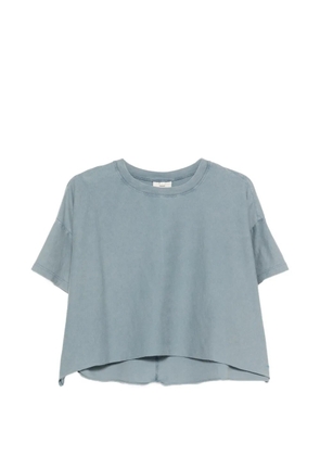 Bellerose Farpy crop boxy-fit T-shirt - Blue