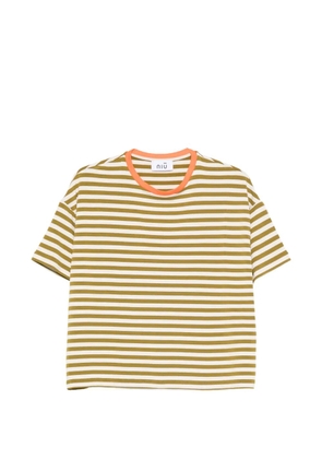 Niu striped T-shirt - Green
