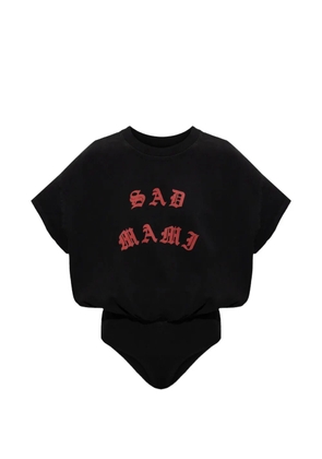 Willy Chavarria Sad Mami body - Black