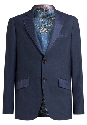 ETRO wool suit jacket - Blue