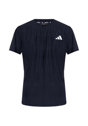 adidas logo-detail T-shirt - Blue