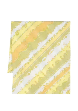 PUCCI Pre-Owned floral print scarf - Green