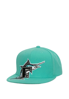 Mitchell & Ness logo cooperstown cap - Green